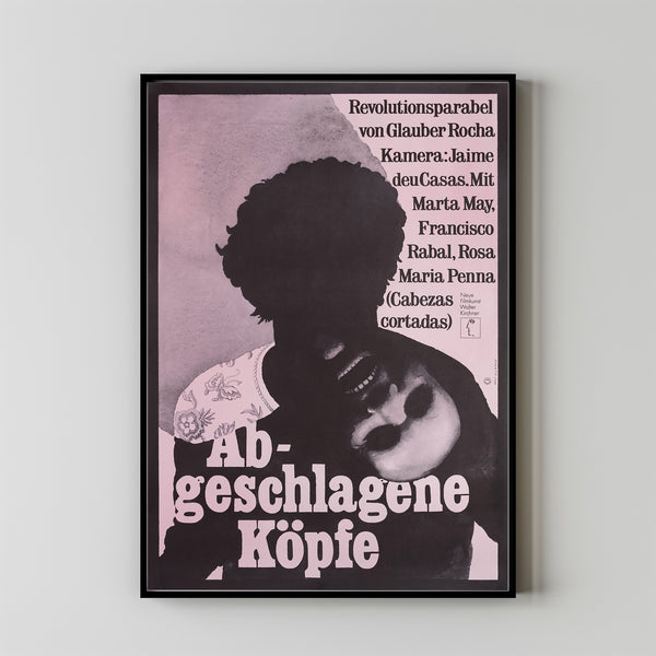 Cutting Heads Movie Poster Print, Canvas Wall Art, Room Decor, Movie Art