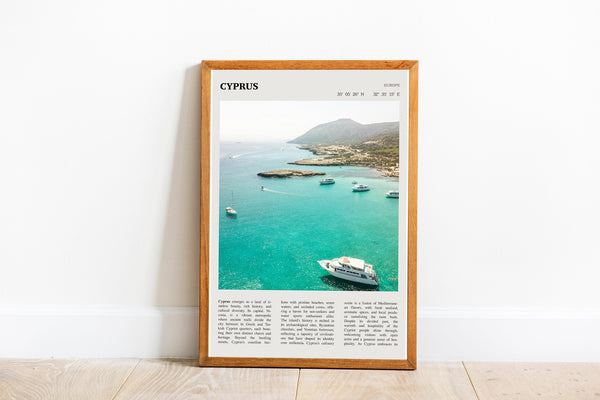 Cyprus Print Mediterrenian Wall Art Poster Cyprus Poster  Black White Poster  Poster  Art Gift 1690236098