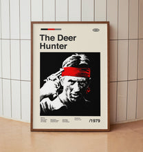 DEER HUNTER Movie Poster - Midcentury Wall Art Print - Minimalist Retro Movie Poster - Midcentury Modern Home Decor 1433467292