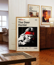 DEER HUNTER Movie Poster - Midcentury Wall Art Print - Minimalist Retro Movie Poster - Midcentury Modern Home Decor 1433467292