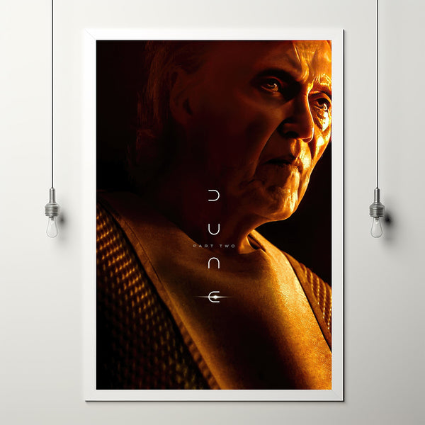 DUNE PART TWO Movie Poster - Vintage Retro Art Print for Cult Movie Fans 01