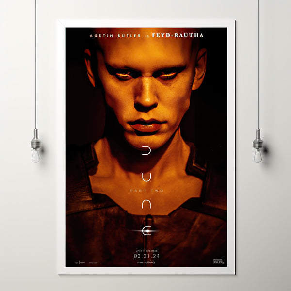 DUNE PART TWO Movie Poster - Vintage Retro Art Print for Cult Movie Fans 004