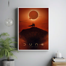 DUNE PART TWO Movie Poster - Vintage Retro Art Print for Cult Movie Fans