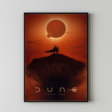 DUNE PART TWO Movie Poster - Vintage Retro Art Print for Cult Movie Fans