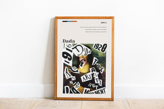 Dada Art Dadaism Wall  Art Movement Poster Dadaism Vintage Antique Poster Fine Art  Poster  Art Gift 1609412776