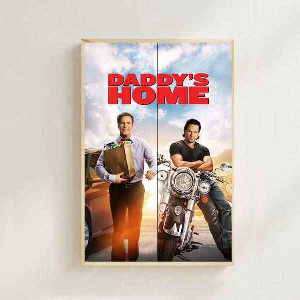 Daddy's Home (2015)- Movie  Poster (Regular Style) Art Prints,Home Decor, Art Poster for Gift，Canvas Poster 1621352939