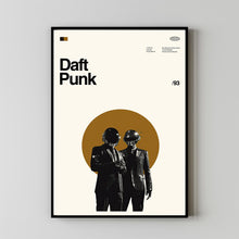 Daft Punk Poster, Human After All, Daft Punk Movie Poster, Daft Punk Movie, Daft Punk Art, Daft Punk Print Art, Film Art, Retro Modern