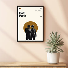 Daft Punk Poster, Human After All, Daft Punk Movie Poster, Daft Punk Movie, Daft Punk Art, Daft Punk Print Art, Film Art, Retro Modern