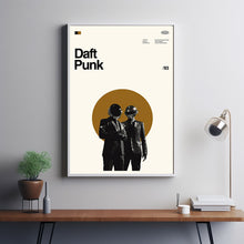 Daft Punk Poster, Human After All, Daft Punk Movie Poster, Daft Punk Movie, Daft Punk Art, Daft Punk Print Art, Film Art, Retro Modern