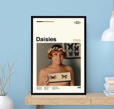 Daisies Poster, Daisies Movie Poster, Věra Chytilová, Retro Poster, Minimalist Art, Vintage Poster, Midcentury Art, Wall Decor, Dad Gifts 1731052313