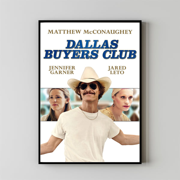 Dallas Buyers Club Movie Poster,Film Fan Collectibles,Vintage Movie Poster,Home Decor,Wall Art,Poster Gifts 2