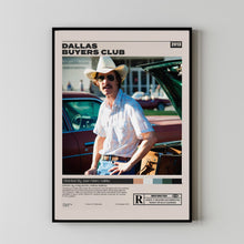 Dallas Buyers Club, Jean-Marc Vallée, Minimalist Movie Poster