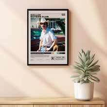 Dallas Buyers Club, Jean-Marc Vallée, Minimalist Movie Poster