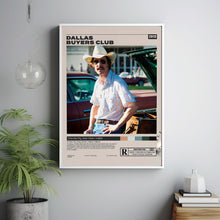 Dallas Buyers Club, Jean-Marc Vallée, Minimalist Movie Poster