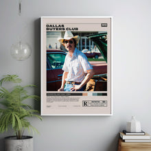 Dallas Buyers Club, Jean-Marc Vallée, Minimalist Movie Poster