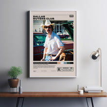 Dallas Buyers Club, Jean-Marc Vallée, Minimalist Movie Poster