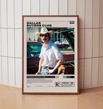 Dallas Buyers Club, Jean-Marc Vallée, Minimalist Movie Poster