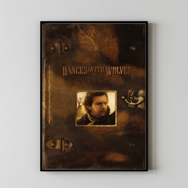 Dances with Wolves Poster Art Print Movie Posters Gift for Movie lovers  2