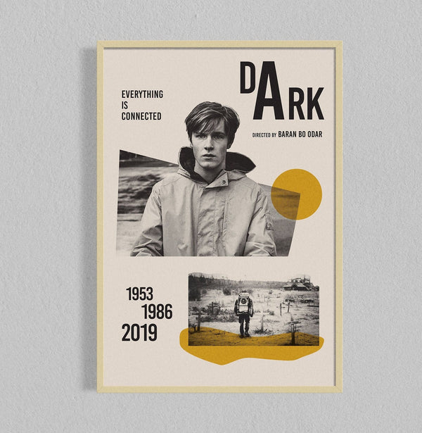 Dark TV Series Mid Century Movie Poster  Film Posters  Minimalist Movie Poster    Wall Art Poster 962207552