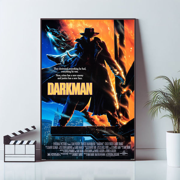 Darkman Movie Poster, Wall Art Prints, Art Poster, Canvas Material Gift, Keepsake, Home Decor, Live Room Wall Art 1694677301