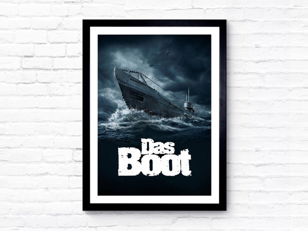 Das Boot - 1981 - Movie Poster - Film Poster - Cinema Poster - A1A2A3A4A5 1592400031
