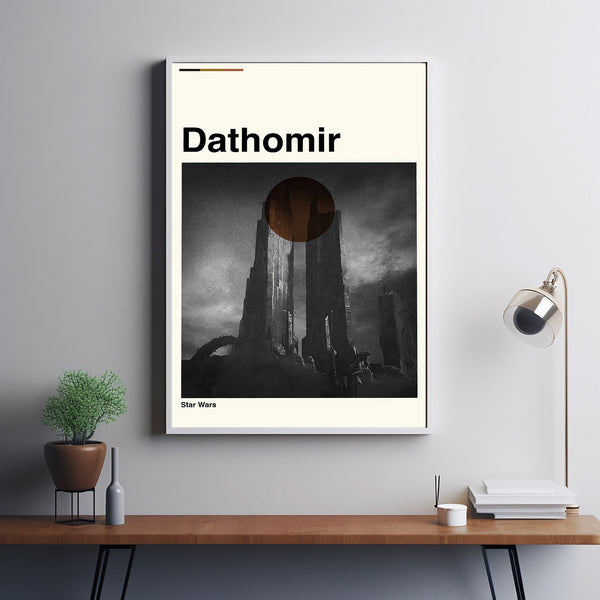 Dathomir Movie Poster, Dathomir Movie, Dathomir Film, Retro Poster, Vintage, Modern Vintage, Movie Poster, Minimal Movie Art