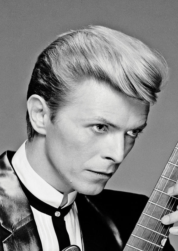 David Bowie Photoshoot Black and White - Alternative Japanese Print Wall Art Poster 1562511316
