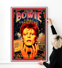 David Bowie Vintage Rock Music Poster High Quality Print Photo Wall Art Canvas Cloth Multi size 1620121260