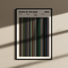 Dawn of the Dead Movie Barcode Print, Dawn of the Dead Print, Dawn of the Dead Poster 1641825779