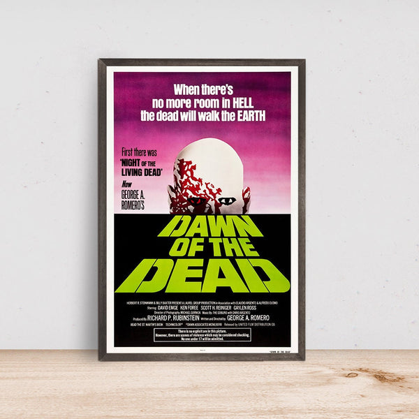 Dawn of the Dead Movie Poster, Room Decor, Home Decor, Art Poster for Gift 1640335842