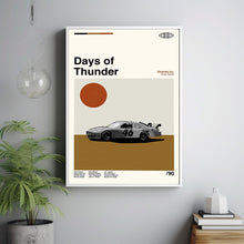 Days of Thunder Poster, Days of Thunder Movie, Tony Scott, Retro Movie, Retro Modern, Movie Print, High Quality, Dad Gifts