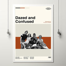 Dazed and Confused - Richard Linklater - Mid Century Art - Retro Movie Poster - Modern Art - Minimalist Art - Vintage Poster - Wall Art