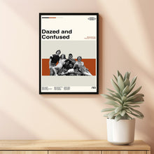 Dazed and Confused - Richard Linklater - Mid Century Art - Retro Movie Poster - Modern Art - Minimalist Art - Vintage Poster - Wall Art