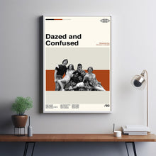 Dazed and Confused - Richard Linklater - Mid Century Art - Retro Movie Poster - Modern Art - Minimalist Art - Vintage Poster - Wall Art