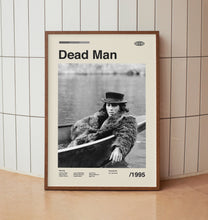 Dead Man Wall Art Print - Johnny Depp Movie Poster - Minimalist - Midcentury Art 1449906001