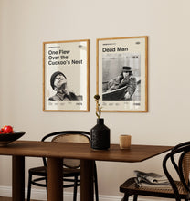 Dead Man Wall Art Print - Johnny Depp Movie Poster - Minimalist - Midcentury Art 1449906001