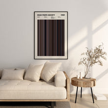 Dead Poets Society Movie Barcode Print, Dead Poets Society Print, Dead Poets Society Poster, Dead Poets Society Wall Art 1664074055