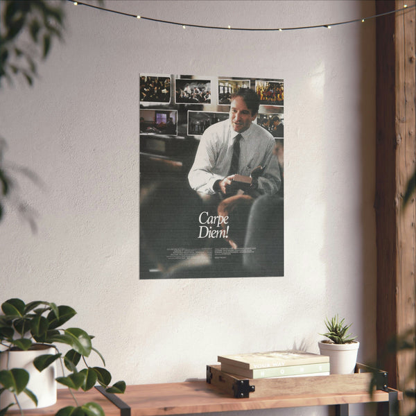 Dead Poets Society Movie Poster Print, Original Design, Dark Academia, Room Deco, Poster Wall Art, Movie Print, Dead Poets Society 1563145406