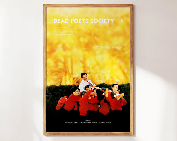 Dead Poets Society Poster  Art Print  Movie Posters  Gift for Movie lovers 1301315689