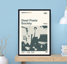 Dead Poets Society Poster, Peter Weir, Retro Movie Poster, Abstract Poster, Retro Poster, Minimalist Art, Dad Gifts, Home Decor 1686692208