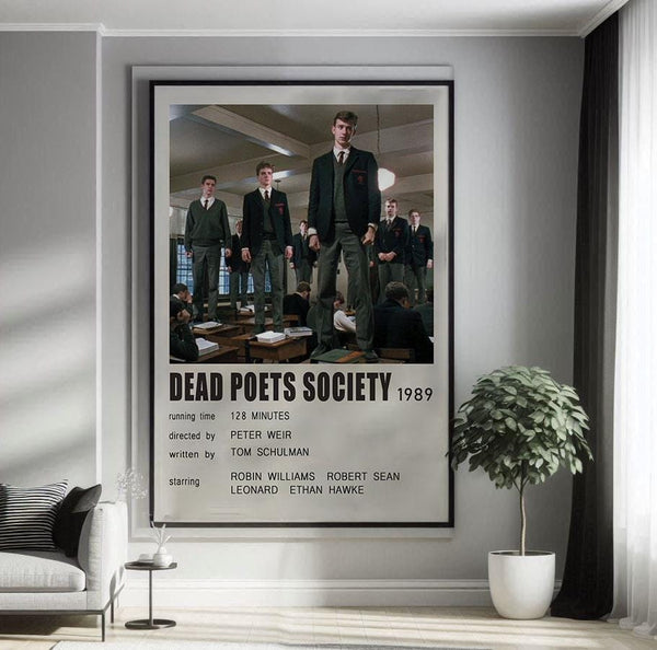 Dead Poets Society (1989) Movie Poster Canvas Poster Minimalist Poster Art Print Gifts for Lover Mural Painting Home Decoration 1771408693
