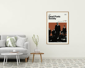 Dead Poets Society, Minimalist Poster, Robin Williams, Robert Sean Leonard, Ethan Hawke, Carpe Diem, Walt Whitman, O Captain! My Captain! 1175919733