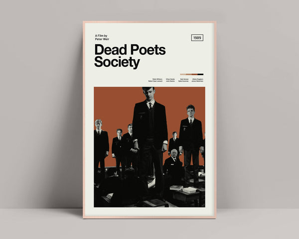 Dead Poets Society, Minimalist Poster, Robin Williams, Robert Sean Leonard, Ethan Hawke, Carpe Diem, Walt Whitman, O Captain! My Captain! 1175919733