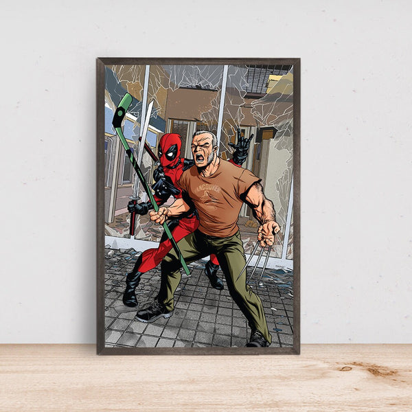 Deadpool & Wolverine Movie Poster, Room Decor, Home Decor, Art Poster for Gift 1669552236