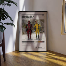Deadpool & Wolverine Poster, Ryan Reynolds Wall Art, Minimalist Wall Decor, Superhero Team-Up Film Print, Gift for Movie Lovers 1747846865