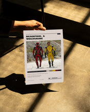 Deadpool & Wolverine Poster, Ryan Reynolds Wall Art, Minimalist Wall Decor, Superhero Team-Up Film Print, Gift for Movie Lovers 1747846865