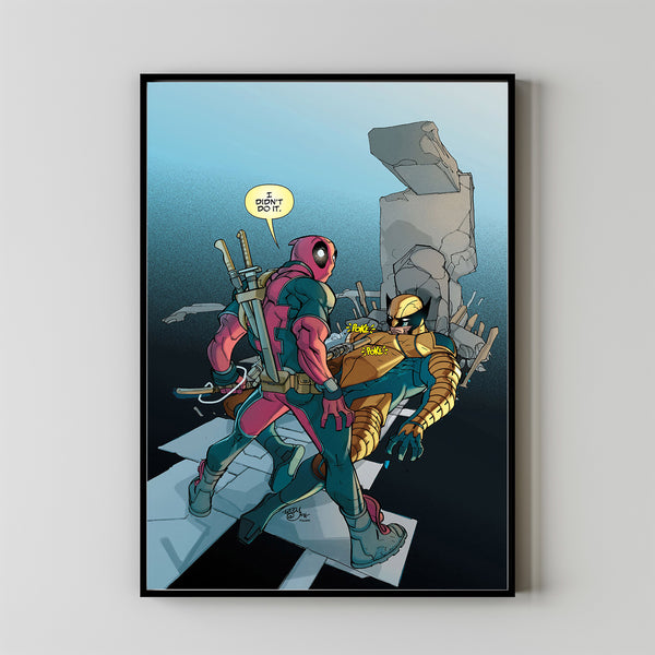 Deadpool & Wolverine  Movie Poster 2023 FilmDune Room Decor Wall ArtPoster GiftCanvas prints 6