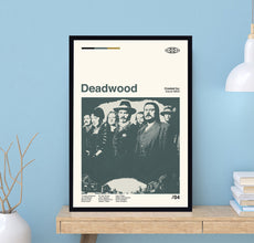 Deadwood Movie, Deadwood Poster, Wall Art Print, Minimalist Movie, Modern Vintage, Minimalist Poster, Vintage Poster, Birthday Gifts 1701410615