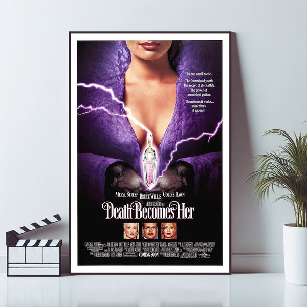 Death Becomes Her Movie Poster, Wall Art Prints, Art Poster, Canvas Material Gift, Keepsake, Home Decor, Live Room Wall Art 1685467241