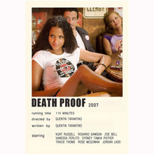 Death Proof (2007) Movie Poster Canvas Poster Minimalist Poster Art Print Gifts for Lover Mural Painting Home Decoration 1752426866
